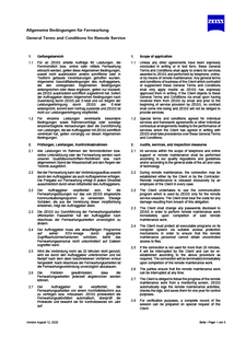 Image d’aperçu de General Terms and Conditions for Remote Service